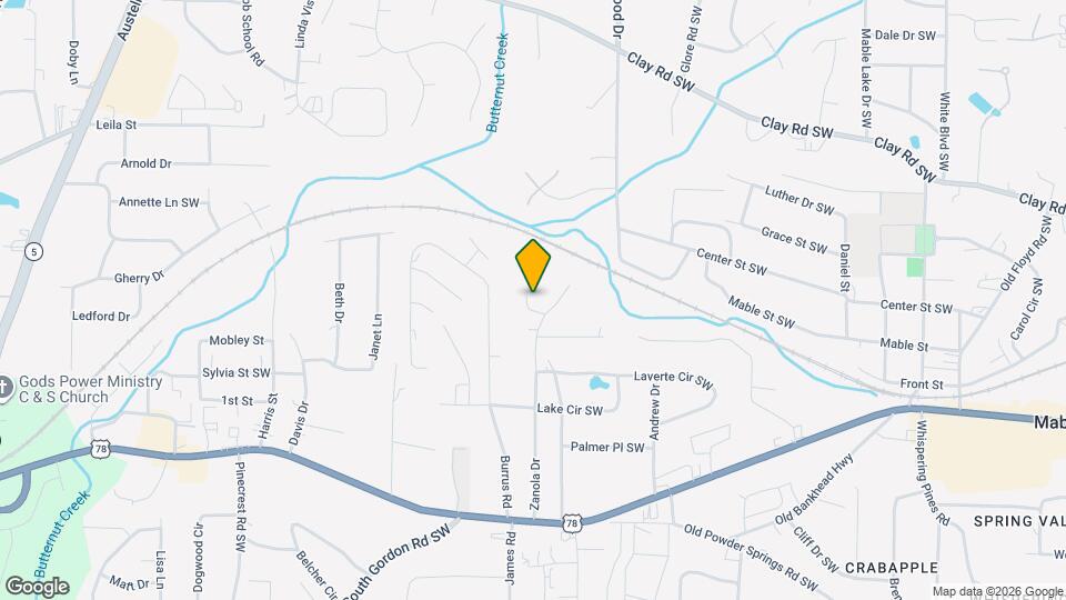 5405 Iris Dr SW Mapa y Detalles de la Ubicación