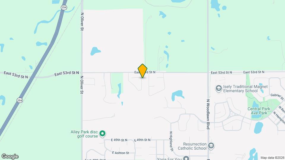 5477 N Colburn St Map and Location Details