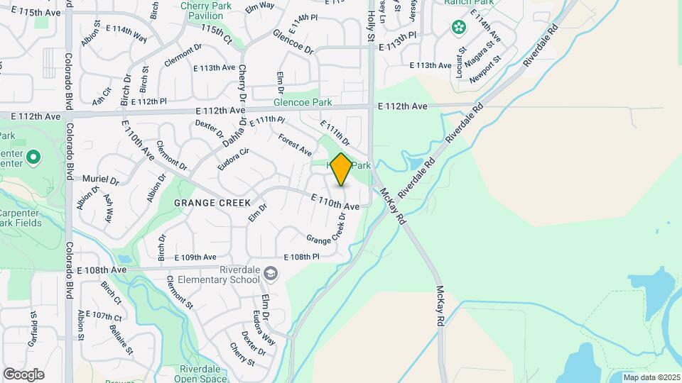 11039 Grange Creek Dr Map and Location Details