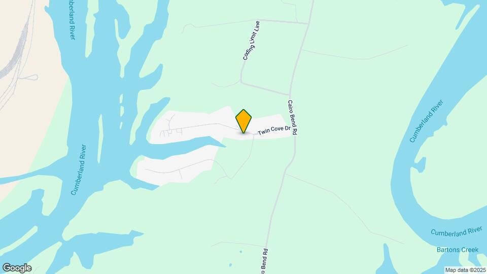 232 Twin Cove Dr Map and Location Details