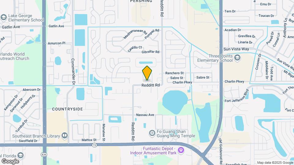 2920 Bronco Ln Map and Location Details
