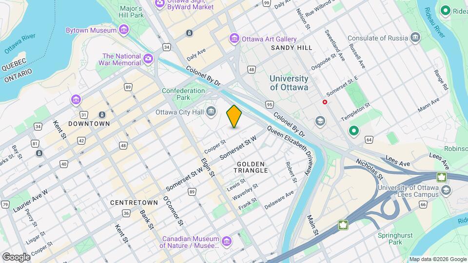 111 Cooper St, Unit 1015 Map and Location Details