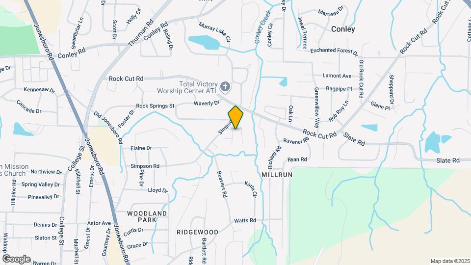 4414 Rock Valley Dr Map and Location Details