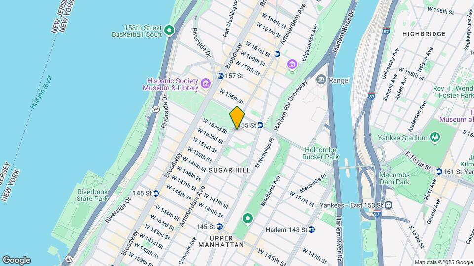 1887 Amsterdam Ave Mapa y Detalles de la Ubicación