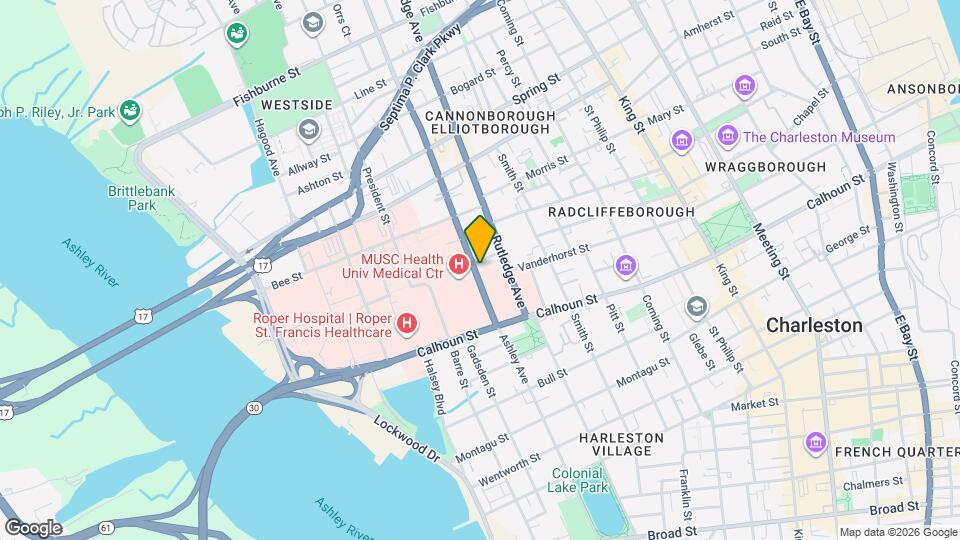 166 Ashley Ave, Unit A Map and Location Details