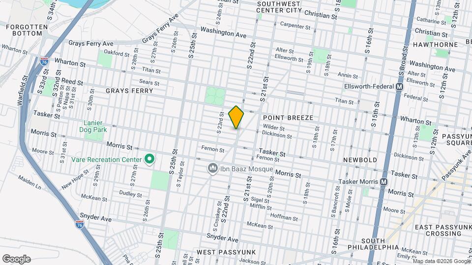 1514 S 22nd St Map and Location Details