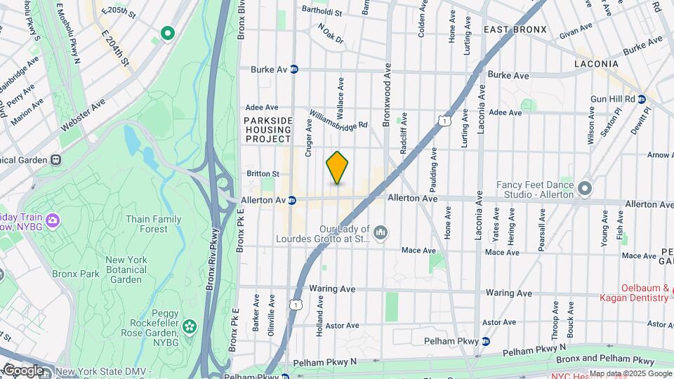 2733 Wallace Ave Map and Location Details
