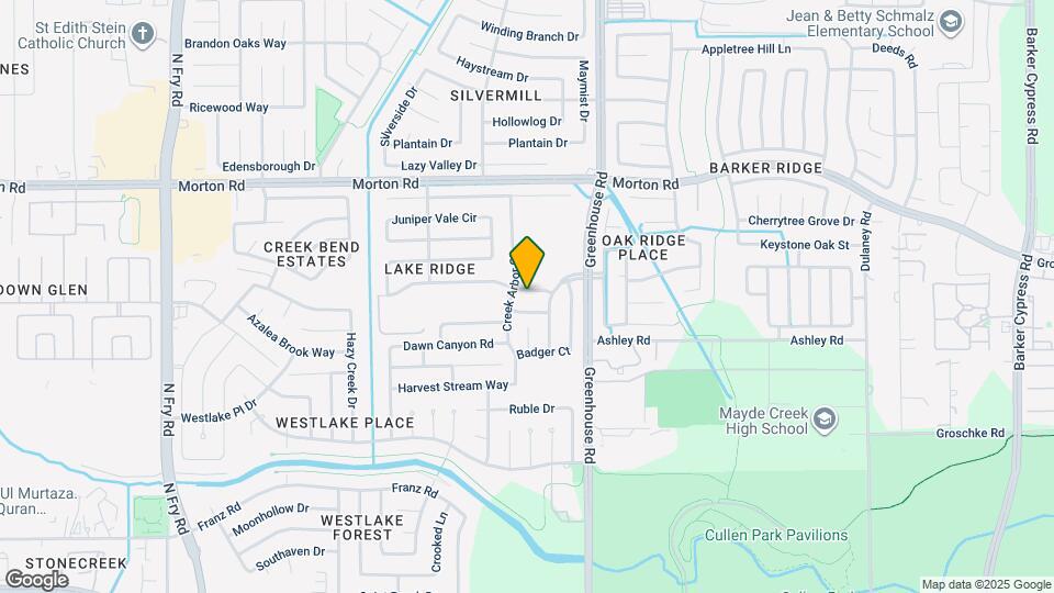 19215 Brook Village Rd Map and Location Details