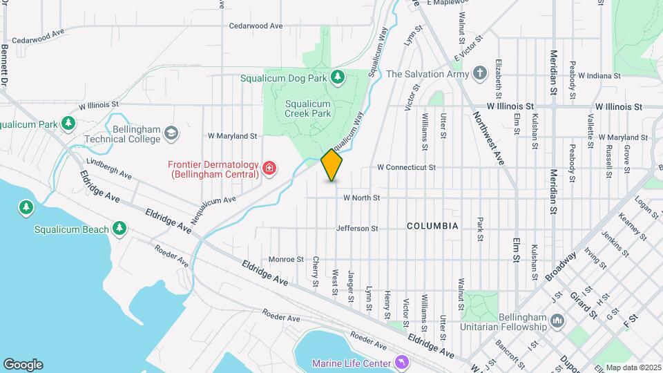 2615 West St Map and Location Details