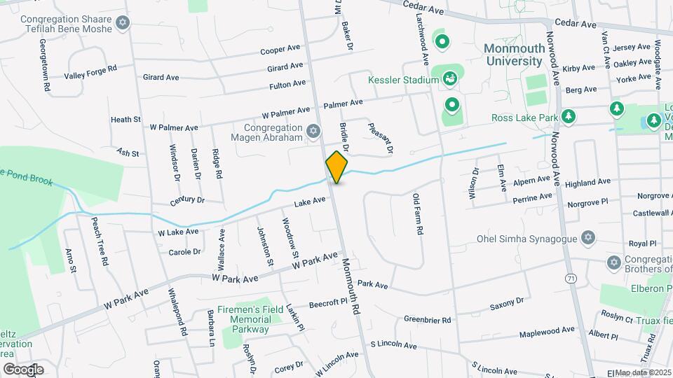 7 Monmouth Rd Map and Location Details