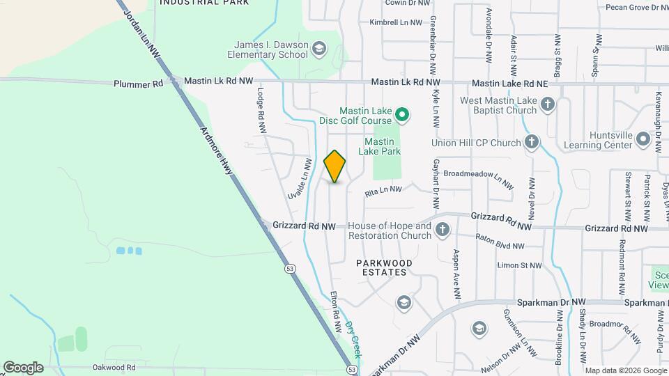 3118 Adonna Dr NW Mapa y Detalles de la Ubicación