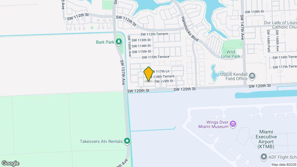 15460 SW 119th St Map and Location Details