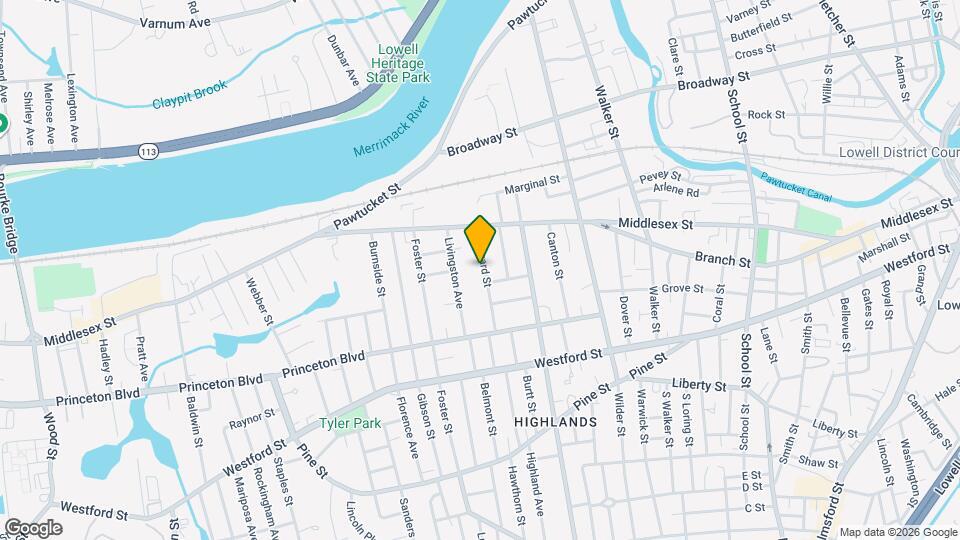 45 Harvard St Map and Location Details