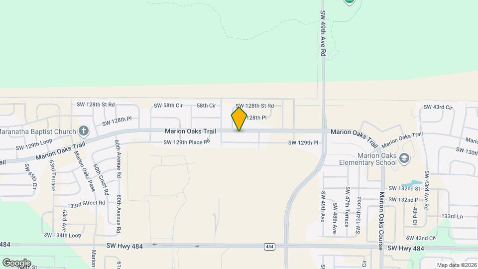 404 Marion Oaks Trail Map and Location Details