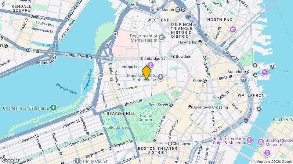 16 Pinckney St, Unit 3 Mapa y Detalles de la Ubicación