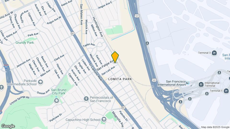 249 San Luis Ave Mapa y Detalles de la Ubicación