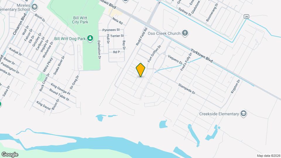 7841 Fort Griffen Dr Map and Location Details