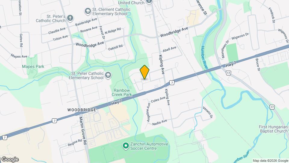 91 Rainbow Dr Map and Location Details