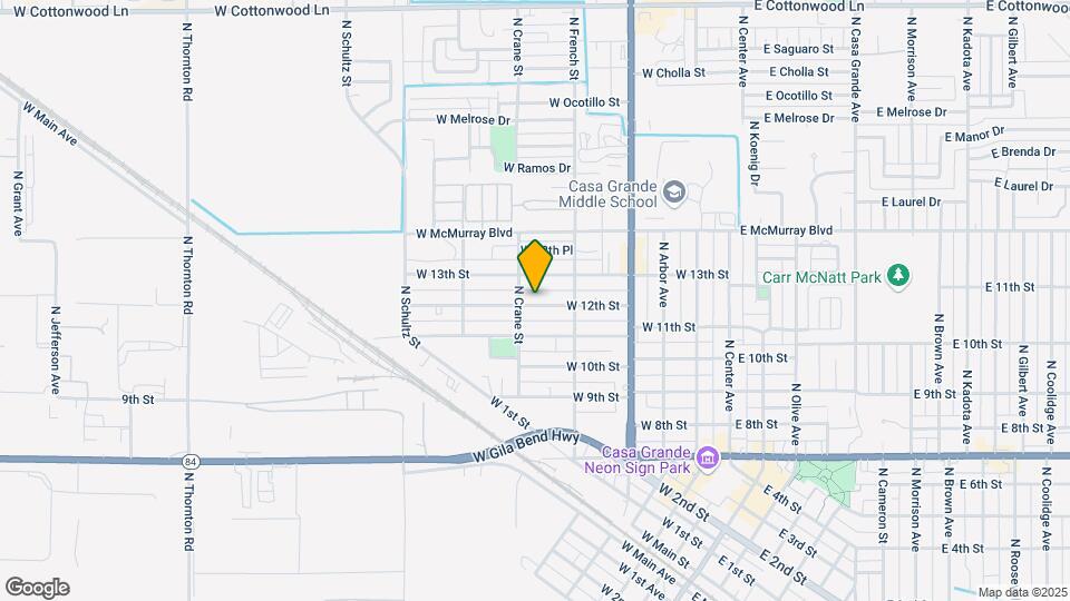 516-520 W 12th St Mapa y Detalles de la Ubicación
