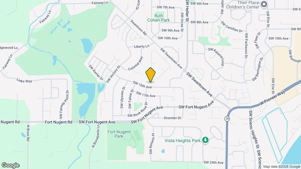 1772 SW 16th Ave Map and Location Details