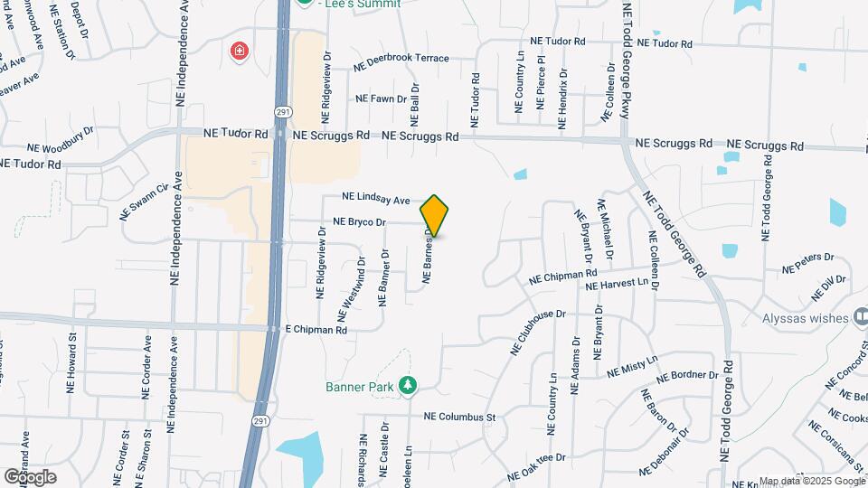 811 NE Barnes Dr Mapa y Detalles de la Ubicación