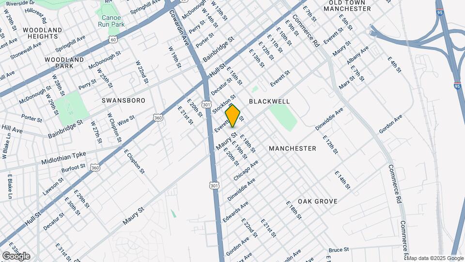 1811 Maury St Map and Location Details