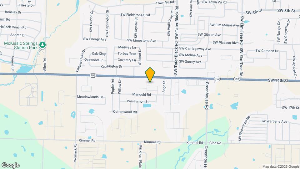 1402 Winter Ave Map and Location Details