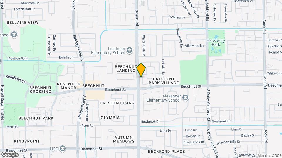 8106 Montague Manor Ln Map and Location Details