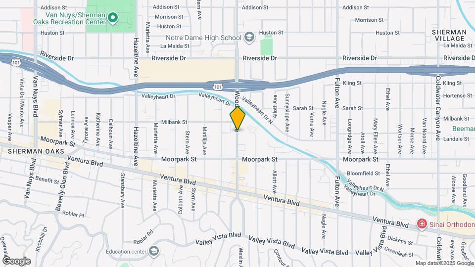 14234 Dickens St Mapa y Detalles de la Ubicación