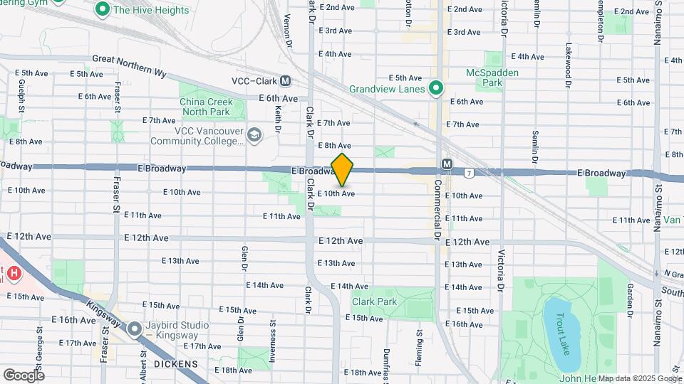 1415 10th Av E Map and Location Details