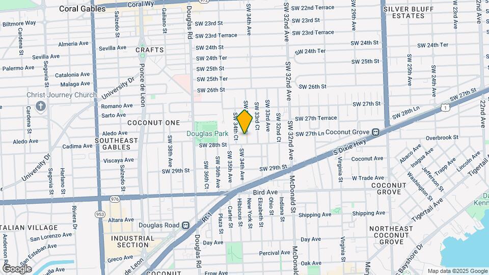 2784 SW 34th Ave Map and Location Details