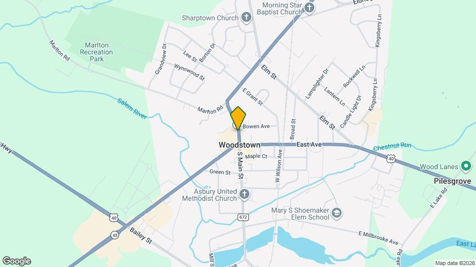 21 N Main St Map and Location Details