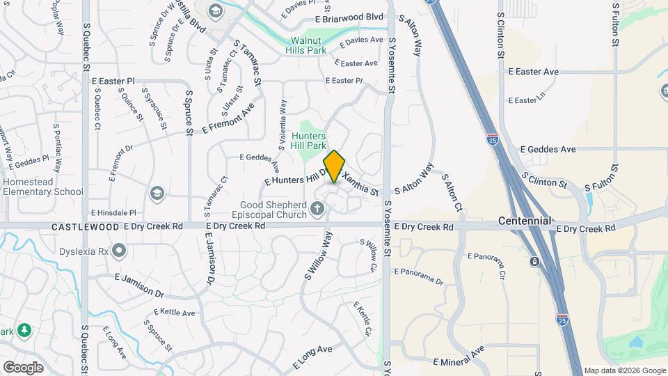 8671 E Dry Creek Rd Map and Location Details