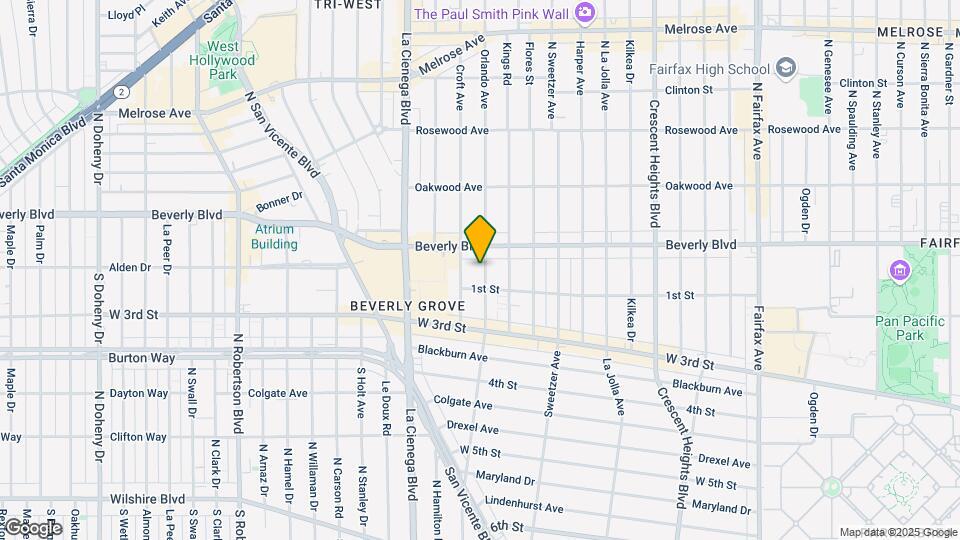 123 N Orlando Ave Mapa y Detalles de la Ubicación