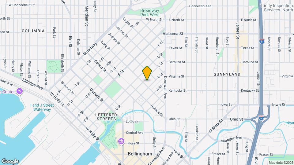 610 Irving St Map and Location Details