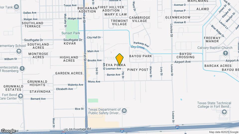 2311 Leaman Ave Map and Location Details