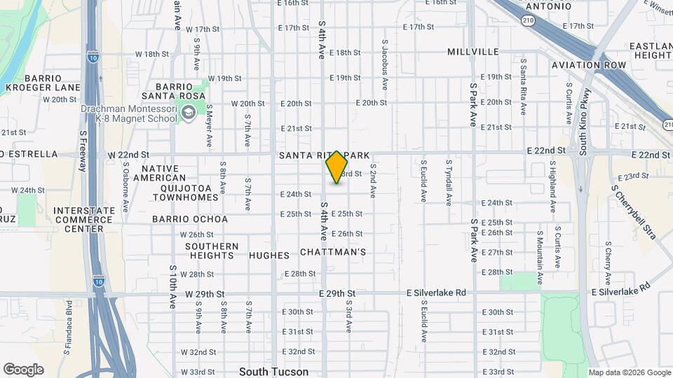 327 E 24th St Map and Location Details