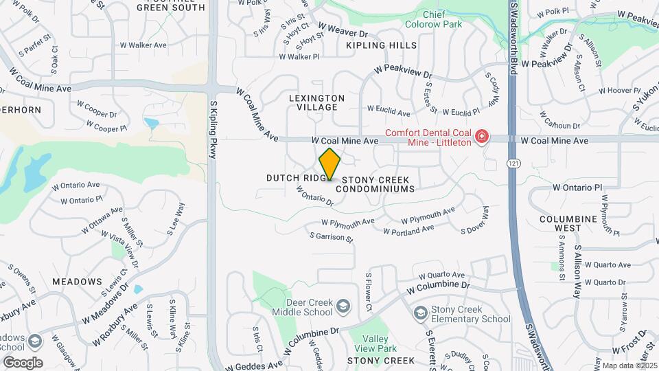 9413 W Ontario Dr Map and Location Details