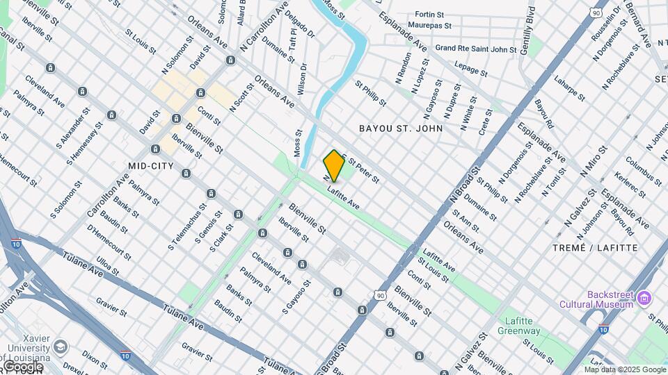 3215 Lafitte Ave Map and Location Details