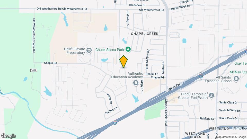 2820 Wakecrest Dr Map and Location Details