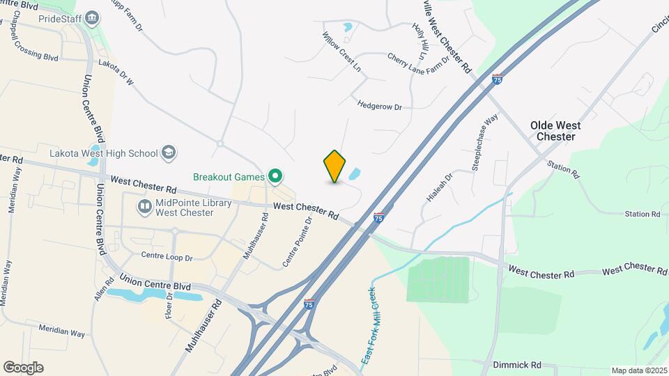 8919 Eagleview Dr Map and Location Details