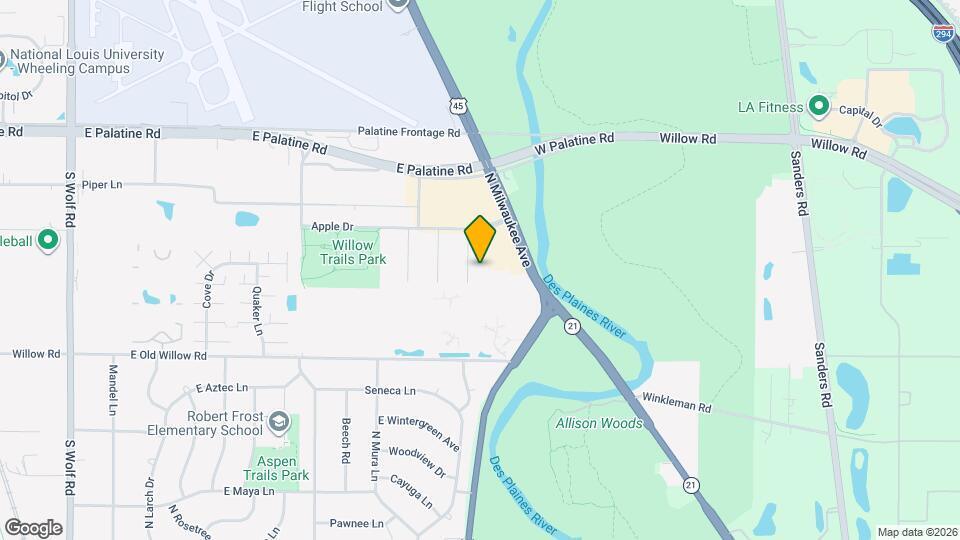 974 Crabapple Dr, Unit 306 Mapa y Detalles de la Ubicación