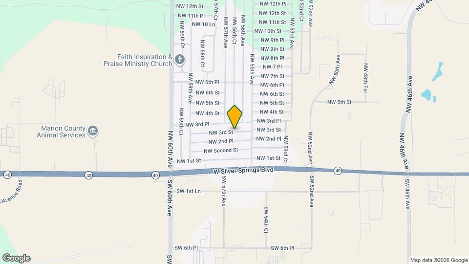5648 NW 3rd St Mapa y Detalles de la Ubicación
