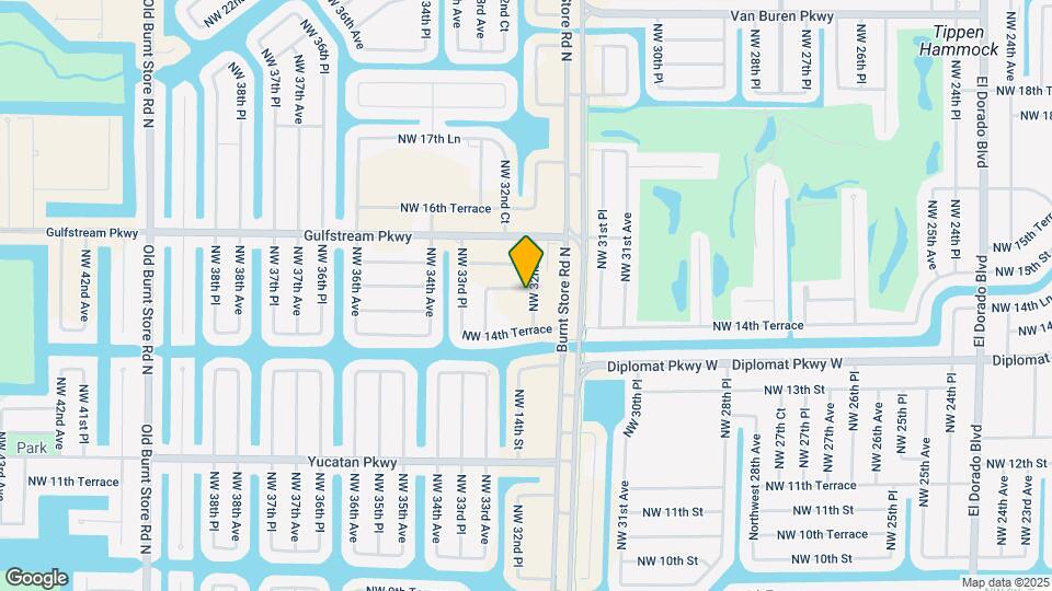 3216 NW 15th Terrace Map and Location Details