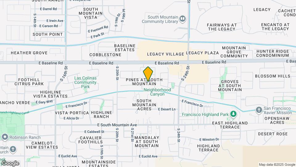 2213 E Constance Wy Map and Location Details