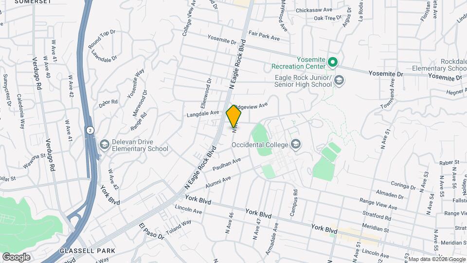 1741 N Ave 46 Map and Location Details