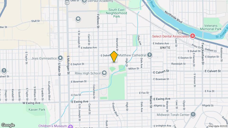 626 E Dayton St Map and Location Details