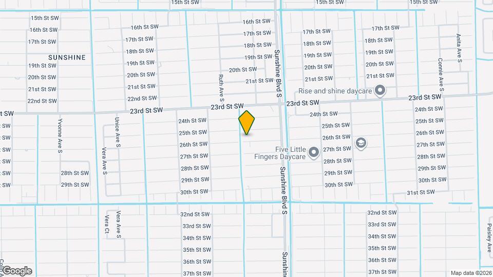 3122 26th St SW Map and Location Details