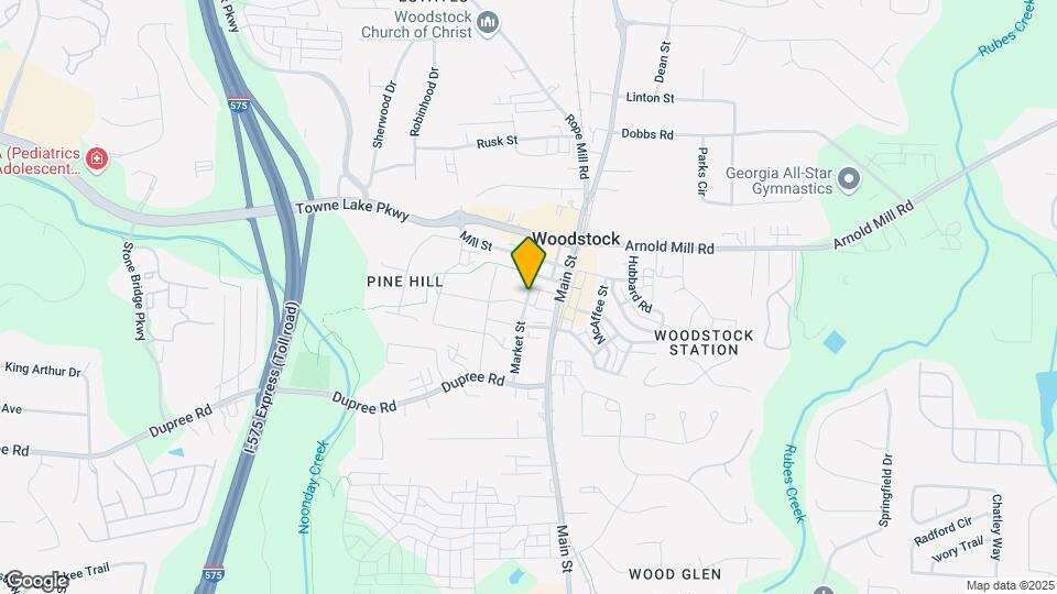 Towne Oake Apartments Map and Location Details