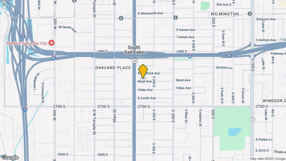 133 E Beryl Ave Map and Location Details